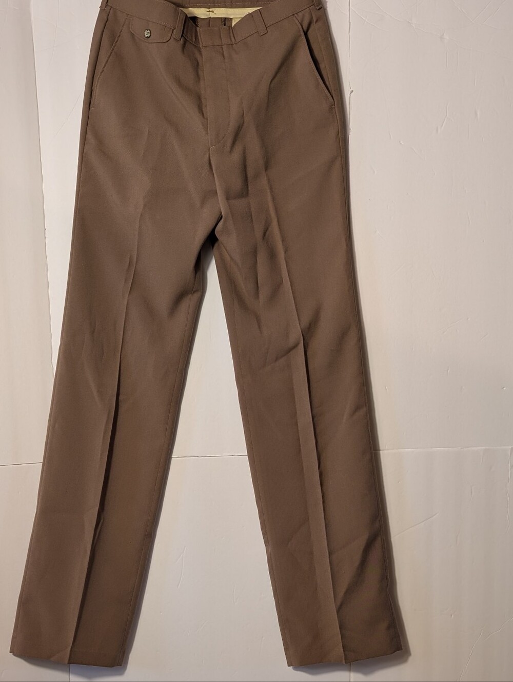 Vintage 1980's Men's Levi's Action Slacks Trim Fit 28x34 Brown